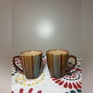 SANGO FLARE BROWN COFFEE MUG Set